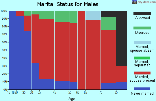 Kirkland marital status for males