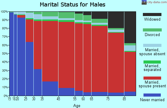 Lenox marital status for males