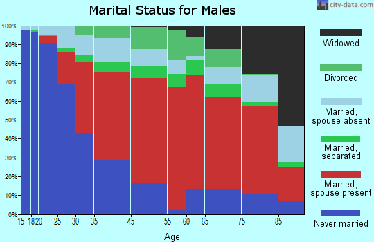 Lewis marital status for males