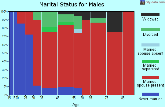 Macomb marital status for males