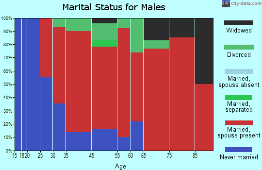 Marlborough marital status for males