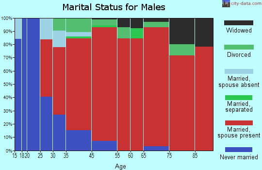 Milo marital status for males