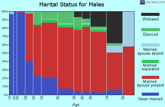 Perinton marital status for males