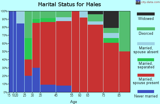 Verona marital status for males