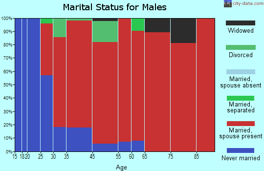 Wappinger marital status for males