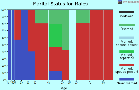 Wilna marital status for males