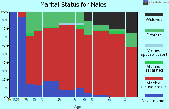 Santa Maria Valley marital status for males