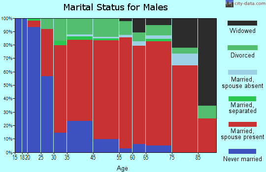 Burrillville marital status for males