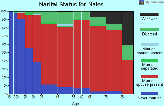 Warren marital status for males