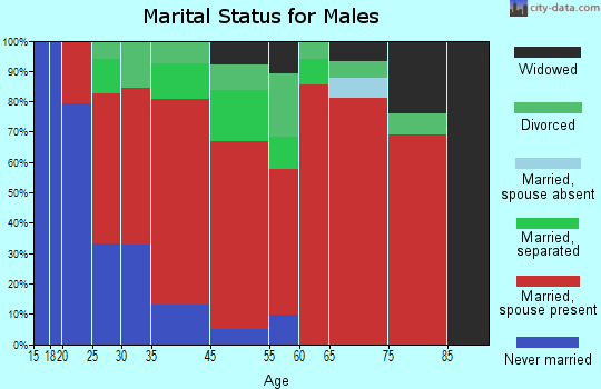 Camp Ground marital status for males