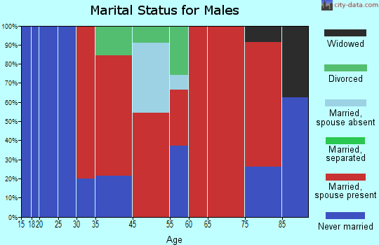 Cotopaxi marital status for males