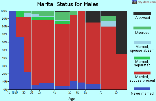 Seymore marital status for males