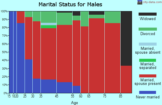 Bethel marital status for males