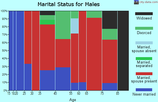 Burke marital status for males