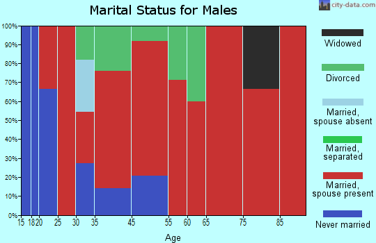 Chelsea marital status for males