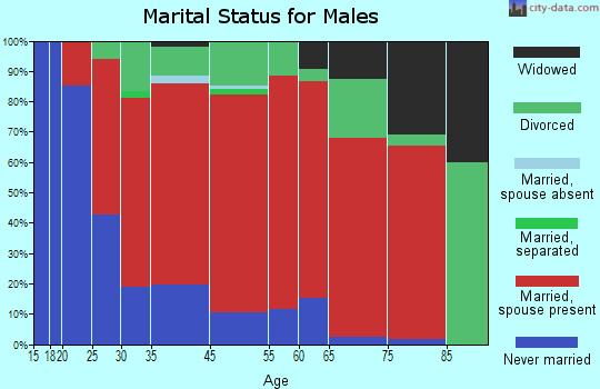 Clarendon marital status for males