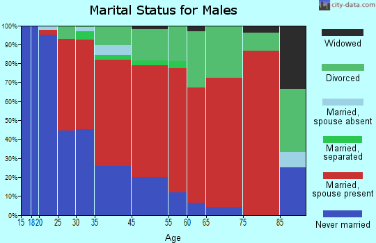 Londonderry marital status for males
