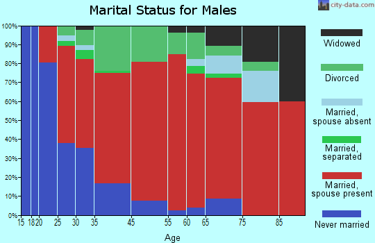 New Haven marital status for males