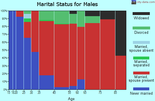Stowe marital status for males