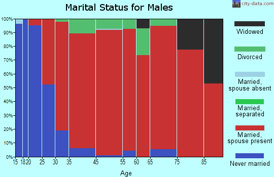 Chaplin marital status for males