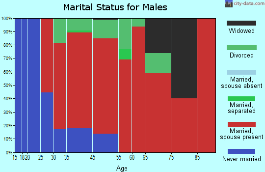 Windsor marital status for males