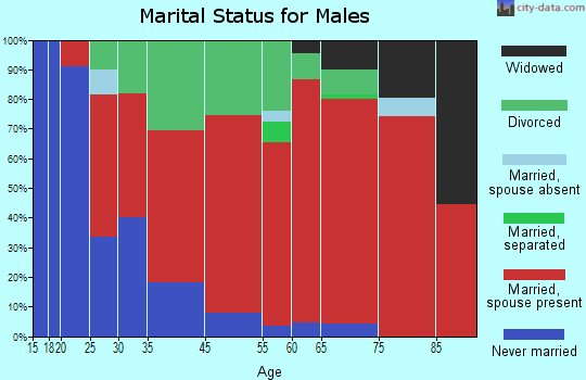 Boistfort marital status for males