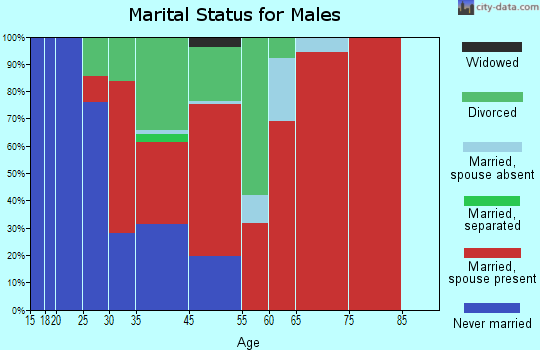 Manson marital status for males