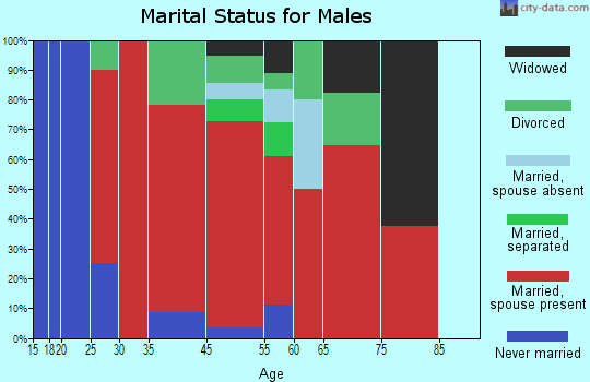 Snoqualmie Valley marital status for males