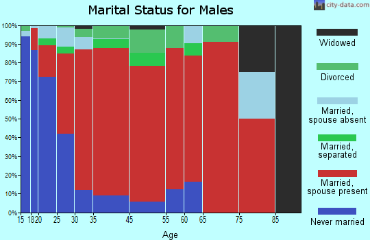 Wynoochee marital status for males