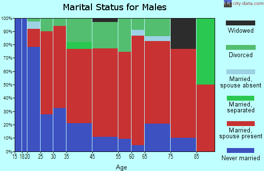 Abrams marital status for males