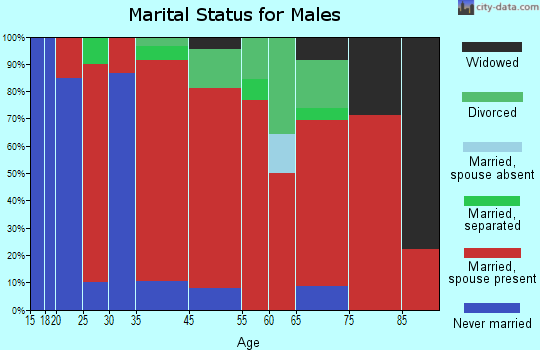 Apple River marital status for males