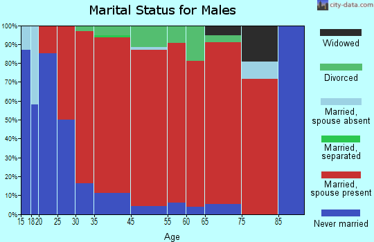Manchester marital status for males