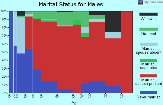 Marlborough marital status for males