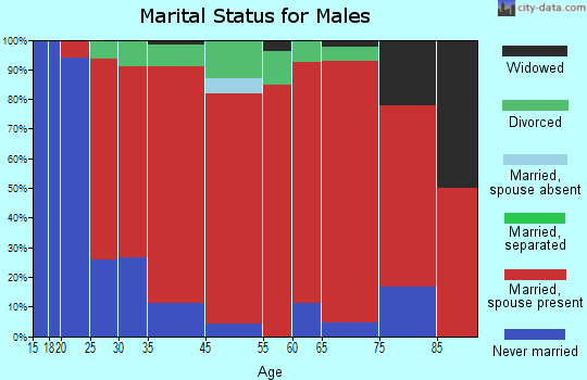 Bayview marital status for males