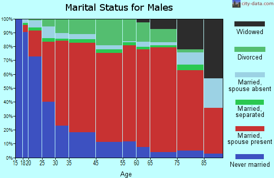 Roxbury marital status for males