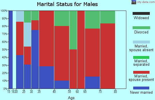 Dunkirk marital status for males