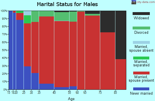 Eldorado marital status for males