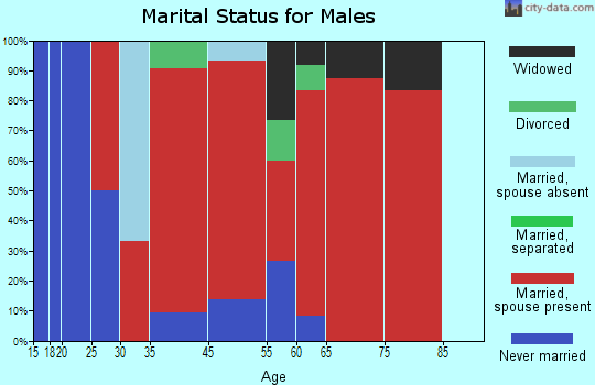 Fayette marital status for males