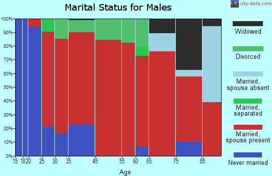 Gibson marital status for males