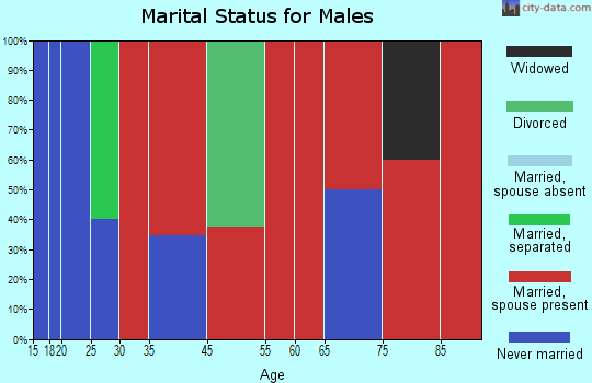 Hamburg marital status for males