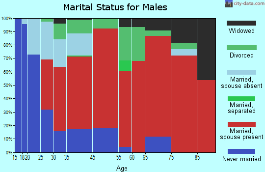 Waterford marital status for males