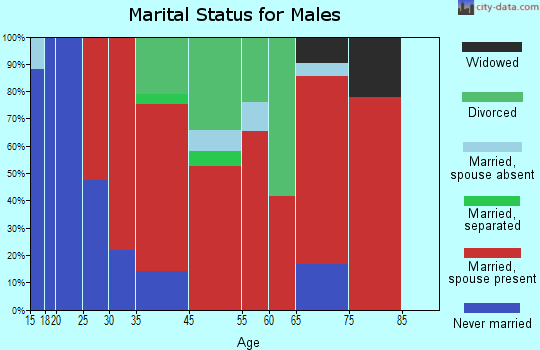 Hendren marital status for males
