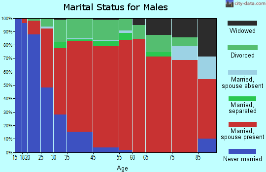Windham marital status for males