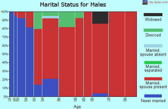 Lincoln marital status for males