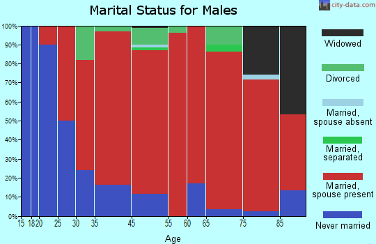 Navarino marital status for males