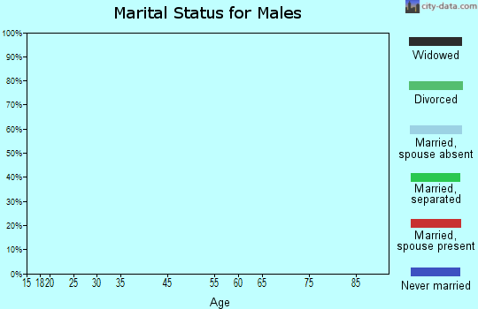 Paris marital status for males