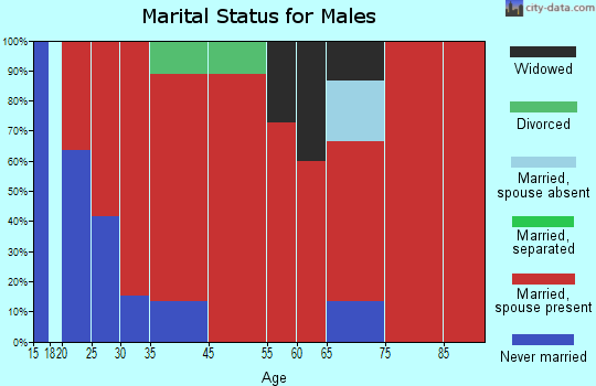 Pigeon marital status for males