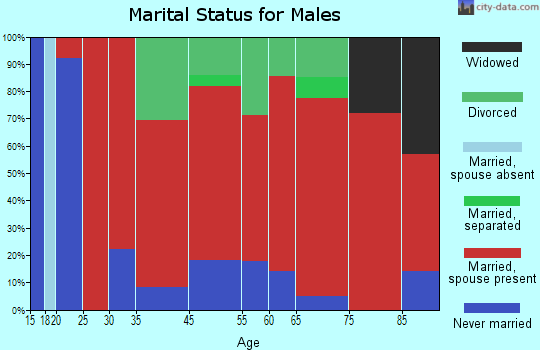 Rantoul marital status for males