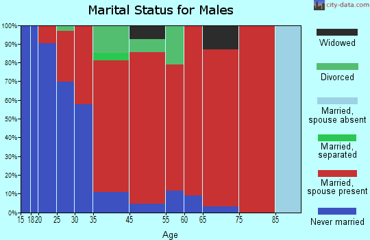 Wabeno marital status for males