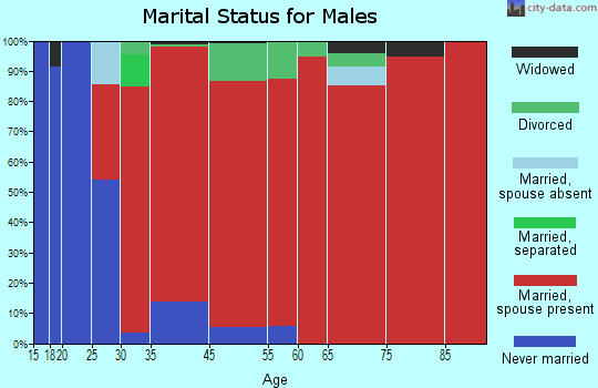 Wagner marital status for males